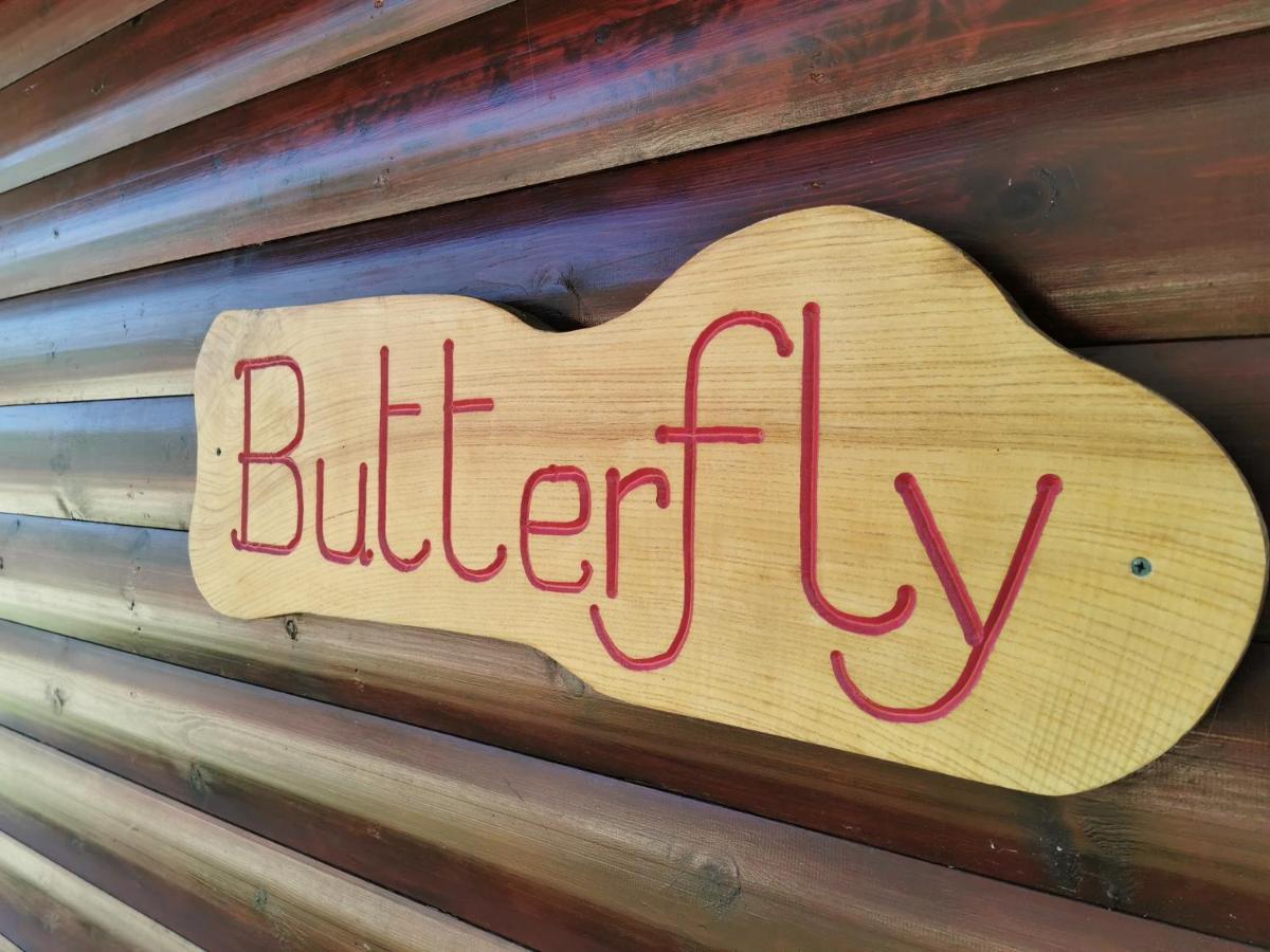 Wall Eden Farm - Luxury Log Cabins And Glamping Highbridge Exterior foto